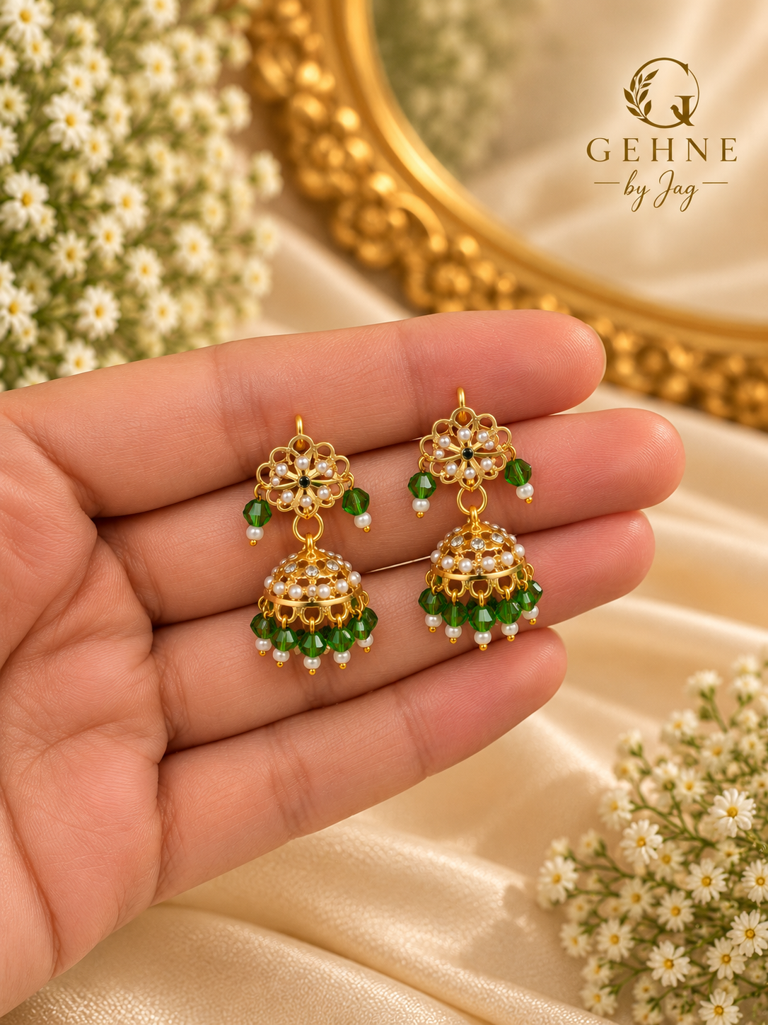 Moti Jhumkas