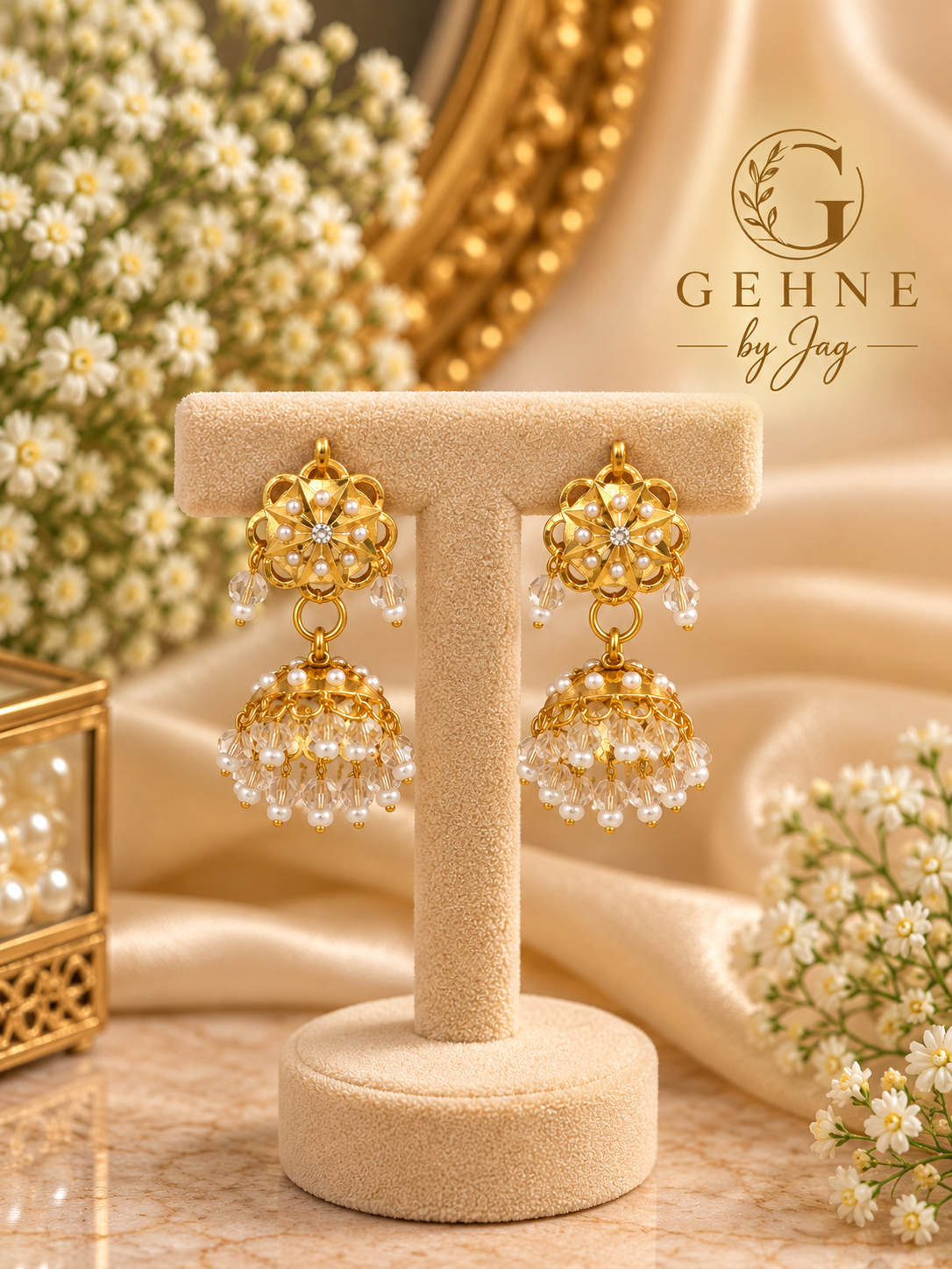 Moti Jhumkas