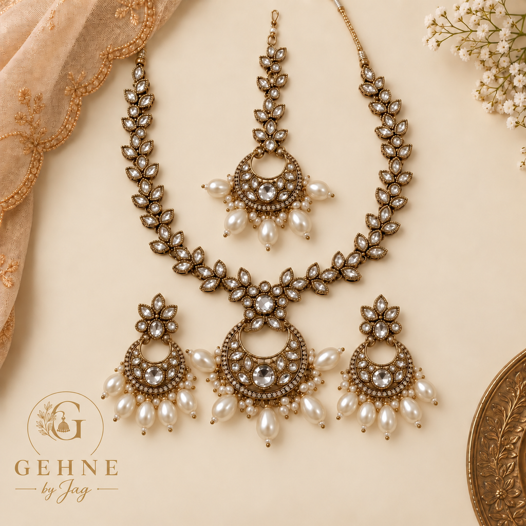 Pearl Leaf Set
