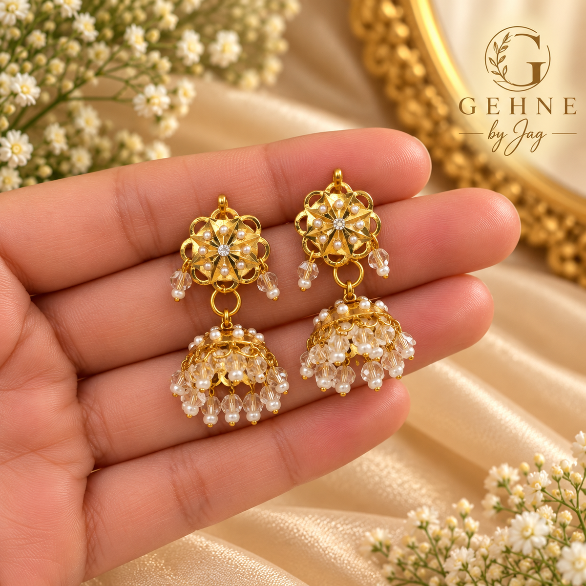 Moti Jhumkas