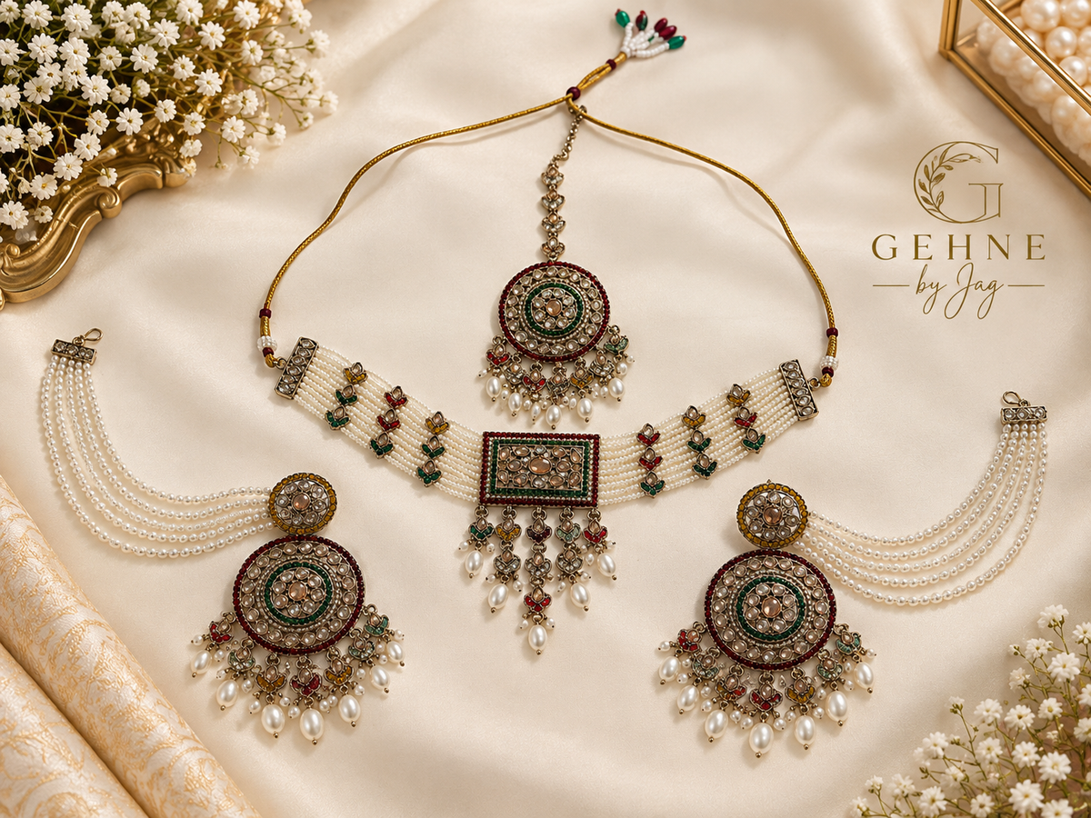 Royal Multicolor Pearl Set